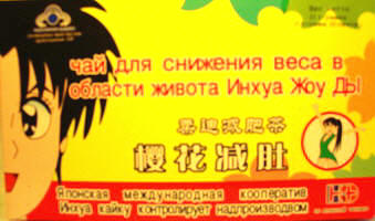 Чай для снижения веса в области живота